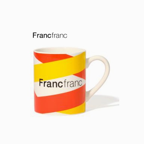 [FRANCFRANC] 프랑프랑 미오 찻잔 스트리트 오렌지