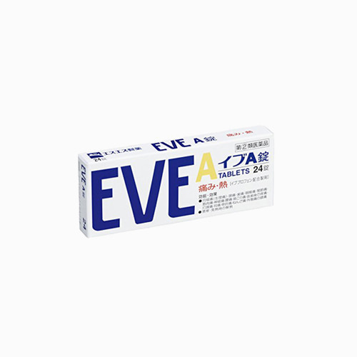 [SSP] EVE A, 이브 A 24정, 두통, 생리통, 치통 일본 대표 종합진통제