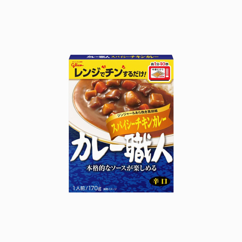 [GLICO] 쇼쿠닌 스파이시 치킨 카레 170g